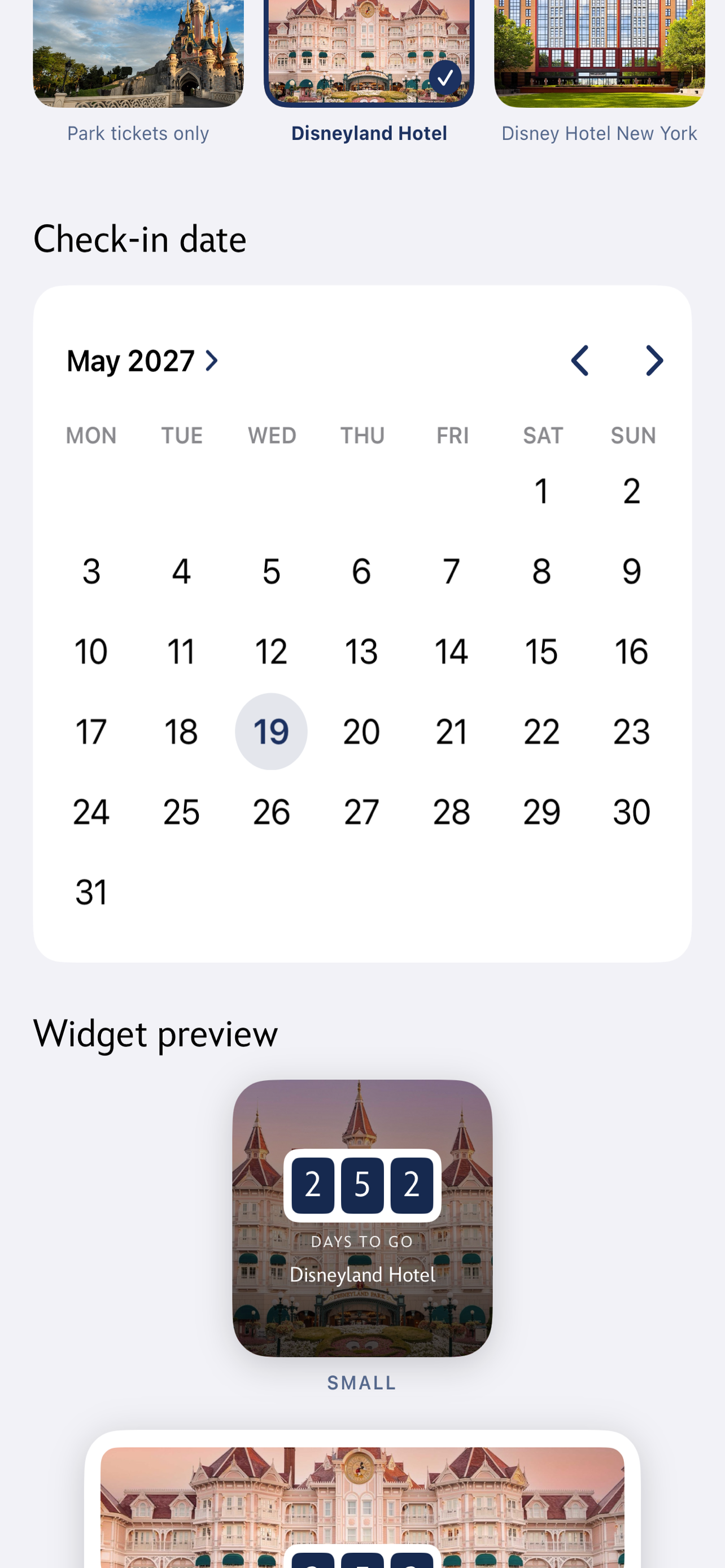 Date picker